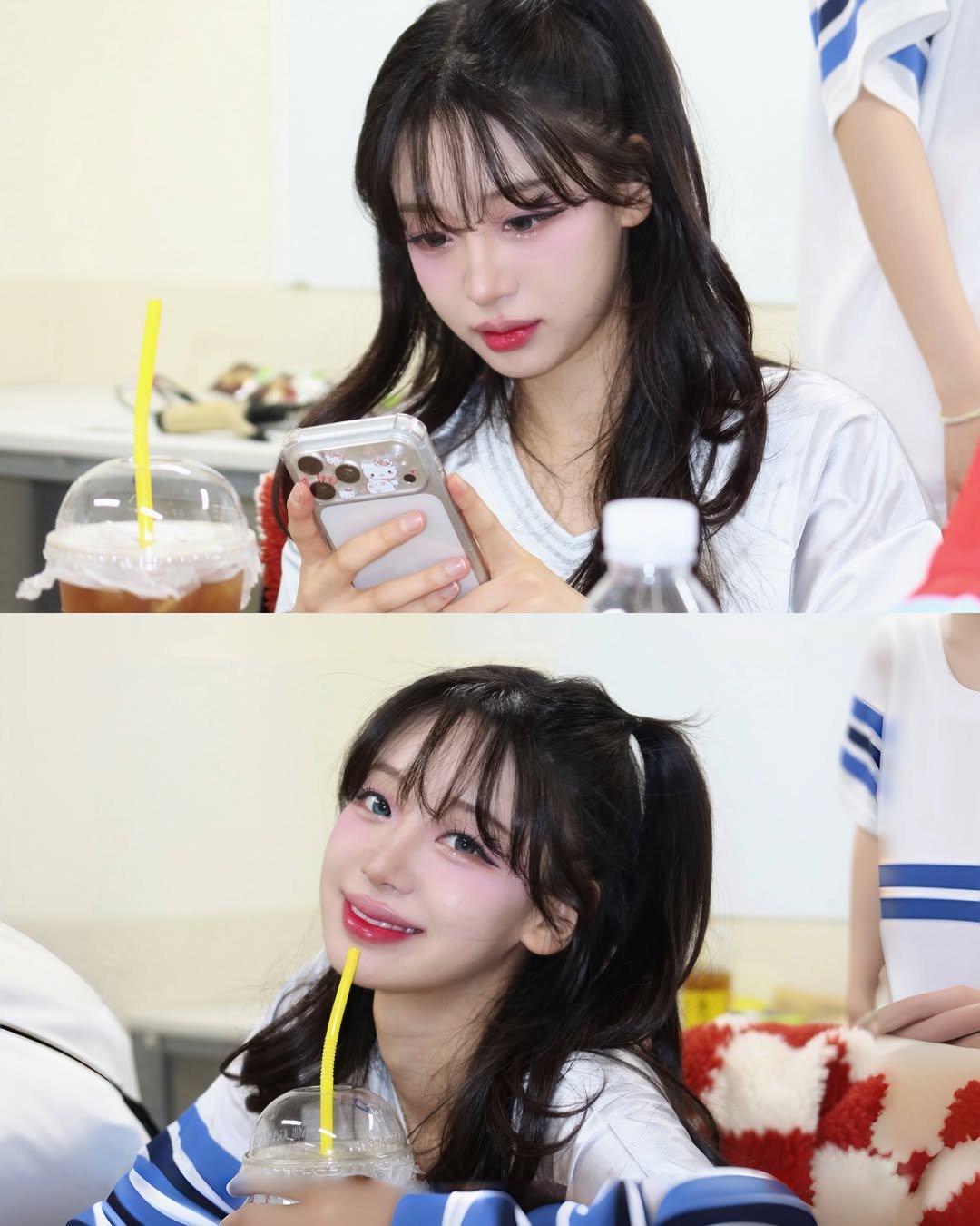 Photo by 우수한 禹洙漢🎀 on March 02, 2026. May be an image of one or more people, hair and text.