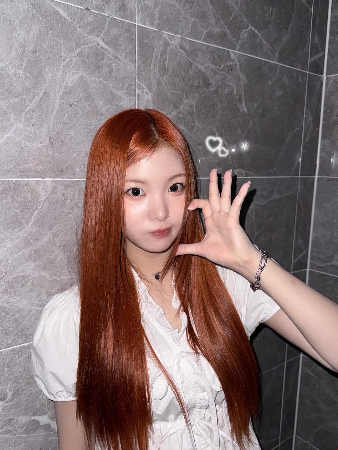 Photo by SAY MY NAME (세이마이네임) on September 18, 2025. May be an image of 1 person, hair and text.