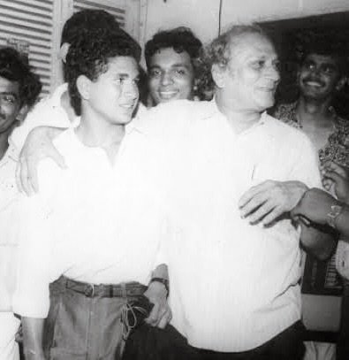 Photo by Sachin Tendulkar on September 04, 2025. May be an image of 2 people, people smiling, people standing and text.