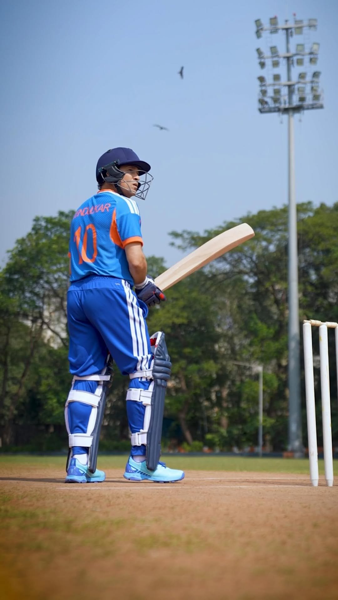 sachintendulkar 게시물 이미지: The first ball always makes your heart race…...