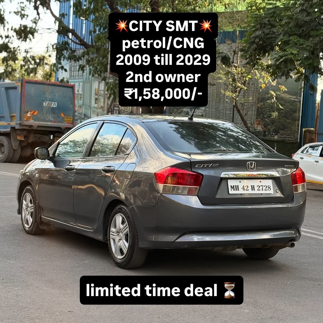 safa_cars93 게시물 이미지: HONDA CITY SMT
PETROL CNG
SECOND OWNER
MODEL...