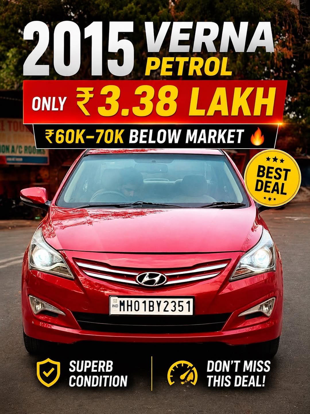 safa_cars93 게시물 이미지: VERNA 1.6 VTVT
MODEL 2015
MANUAL...