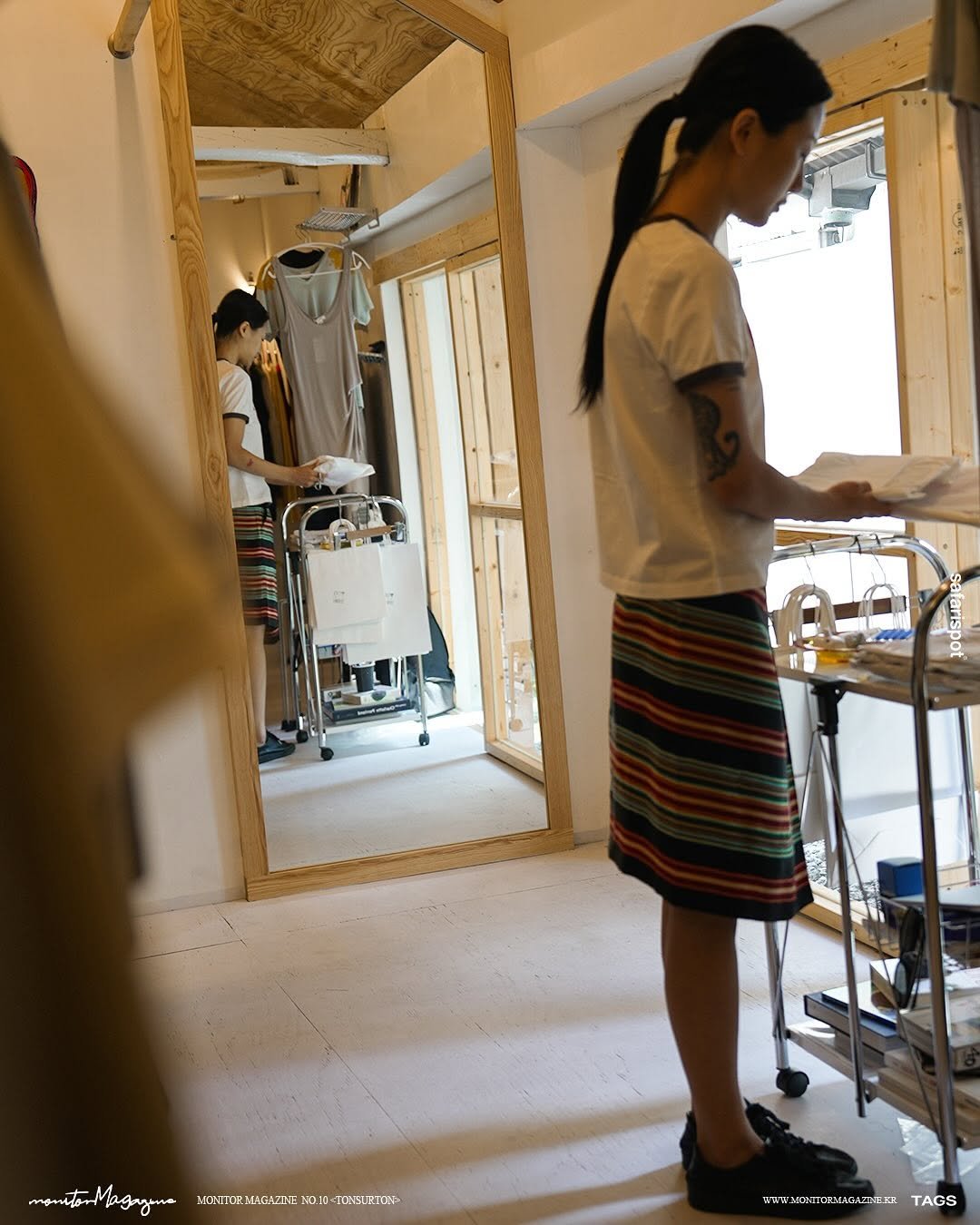 Photo shared by safarispot on November 10, 2025 tagging @tonsurton.tonsurton.tonsurton. May be an image of one or more people, clothes iron, clothes hanger and text.