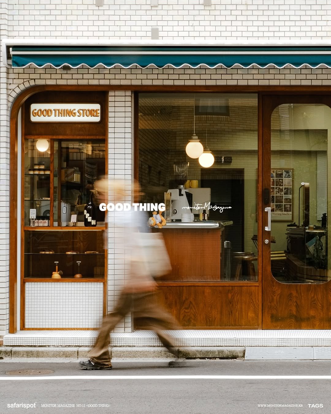 Photo shared by safarispot on November 30, 2025 tagging @goodthing.tokyo. May be an image of cornflower, street, newsstand and text.