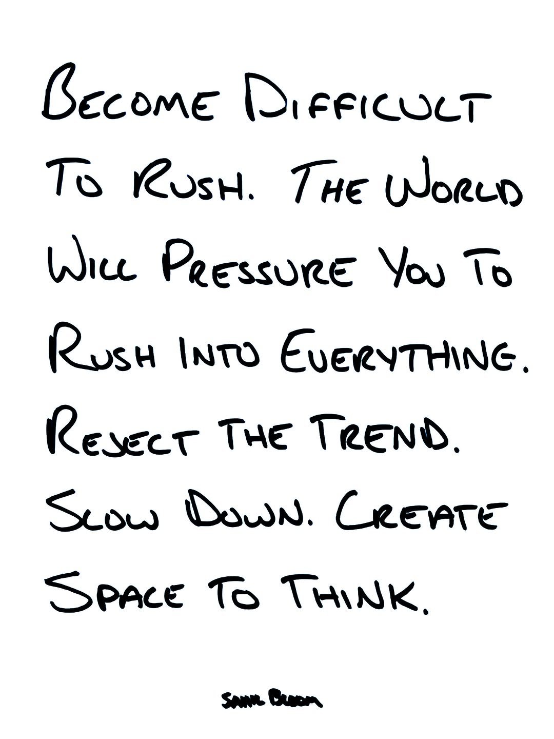 sahilbloom 게시물 이미지: Are you difficult to rush?

#growth #mindset...