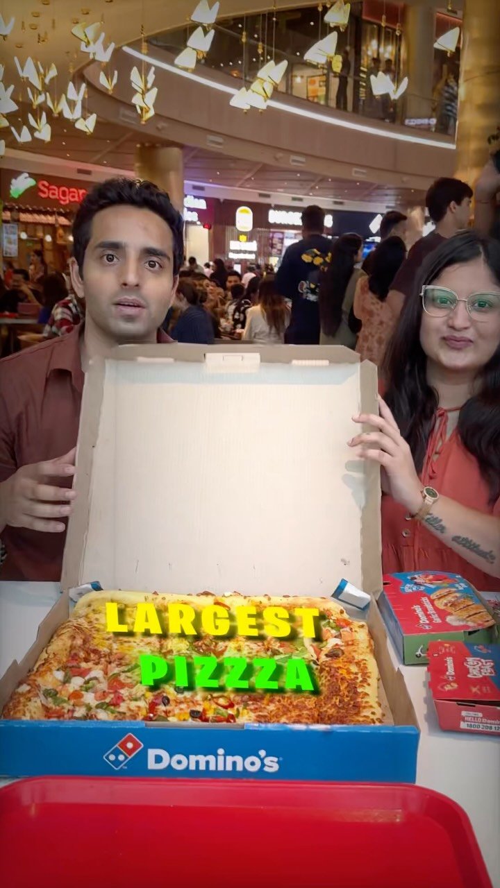 sahilkhan_nt 게시물 이미지: ₹2500 Domino’s Challenge 🤯#foodchallenge ...
