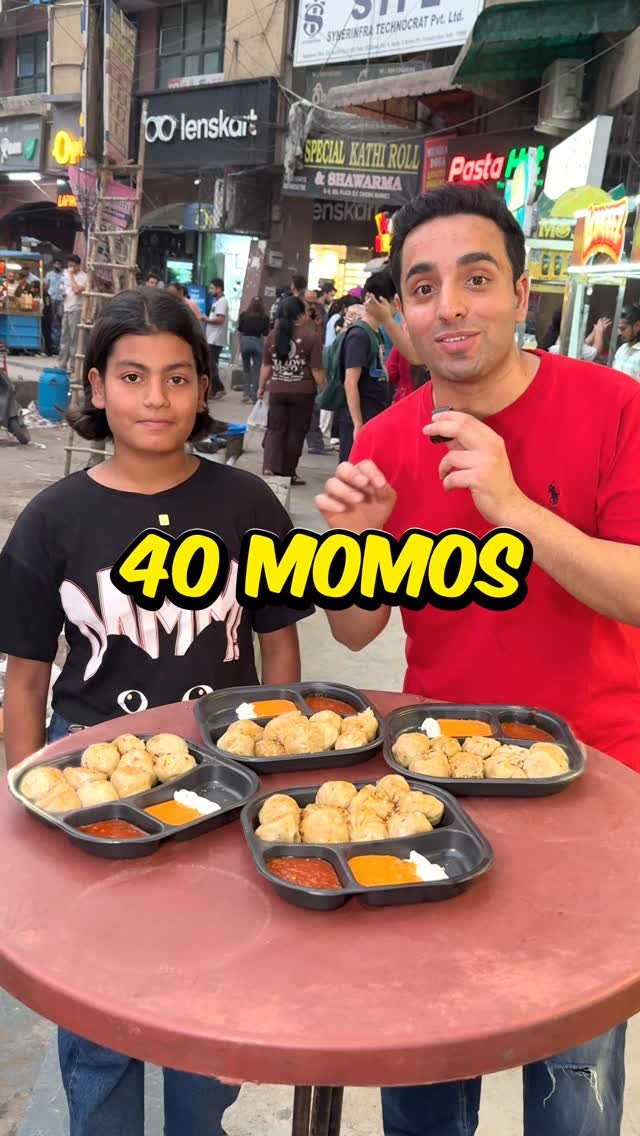 sahilkhan_nt 게시물 이미지: Unlimited MoMos Challenge 😋😱 #shorts #reels...