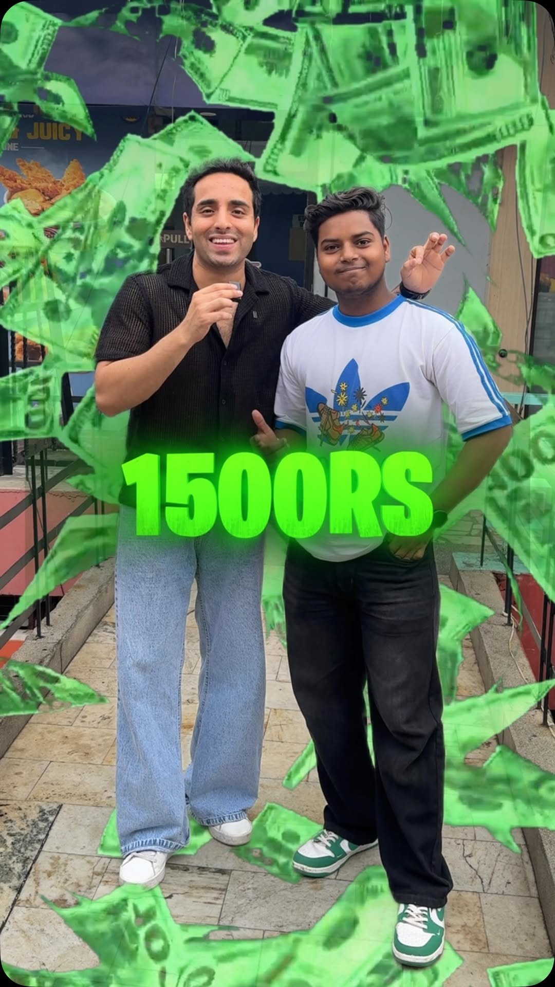 sahilkhan_nt 게시물 이미지: 1500 Rs Challenge In Burger Club 😱💸...