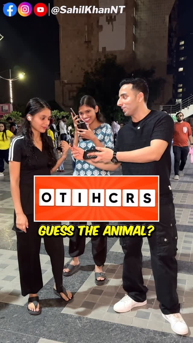 sahilkhan_nt 게시물 이미지: Tried Guess The Animal Name By Scrambled...