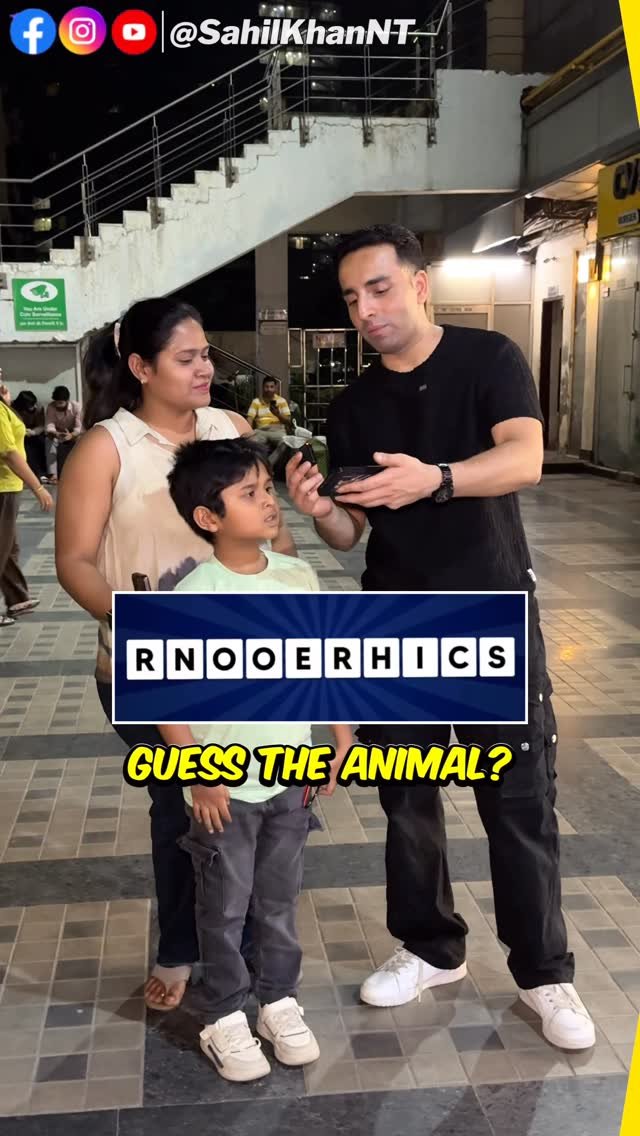 sahilkhan_nt 게시물 이미지: Tried Guess The Animal Name By Scrambled...