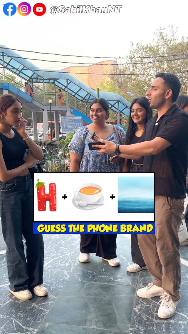 sahilkhan_nt 게시물 이미지: Tried Guess The Mobile Brand By...