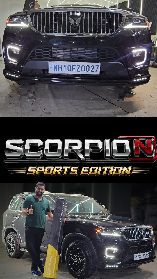 saiautoaccessories 게시물 이미지: SCORPIO N SPORTS EDITION WITH NEW LAUNCH...
