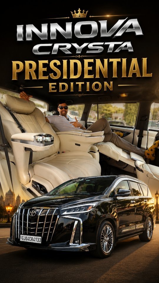 saiautoaccessories 게시물 이미지: INNOVA CRYSTA PRESIDENTIAL EDITION WITH...