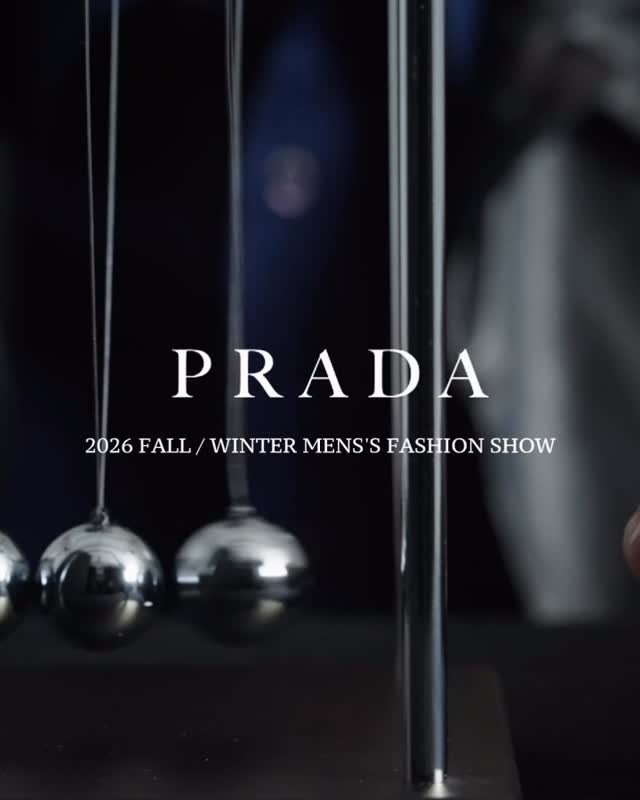 sakaguchikentaro 게시물 이미지: @prada 
#Prada 
#PradaFW26
model:...