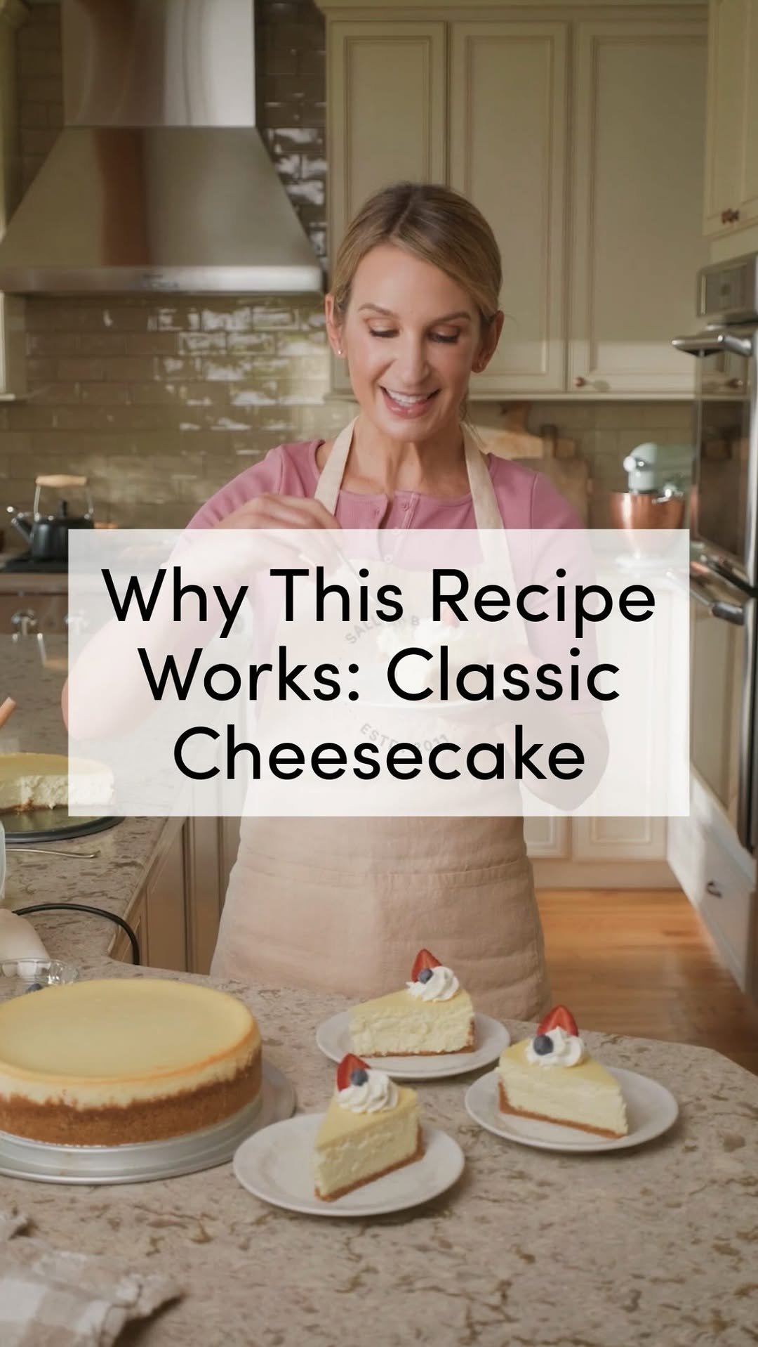 sallysbakeblog 게시물 이미지: Why This Recipe Works: Classic Cheesecake! 🎉🍰...