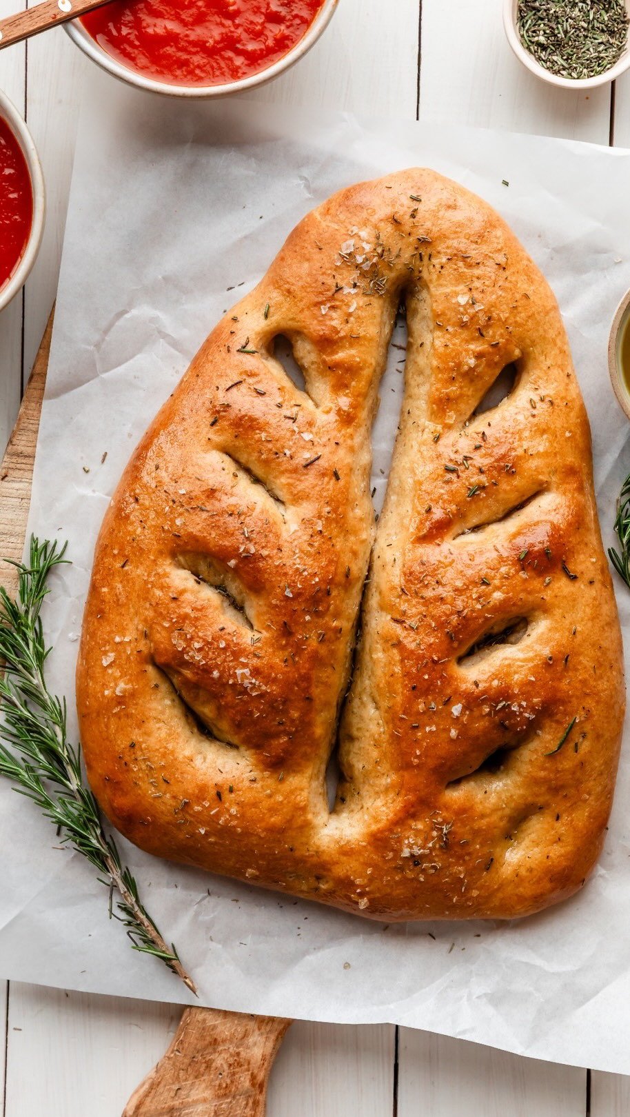 sallysbakeblog 게시물 이미지: Fougasse! It looks like it came straight from...