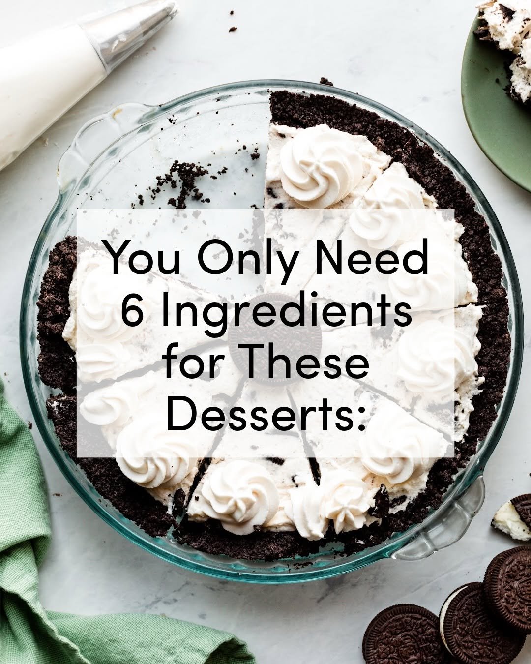 sallysbakeblog 게시물 이미지: Favorite desserts with 6 ingredients or fewer!...