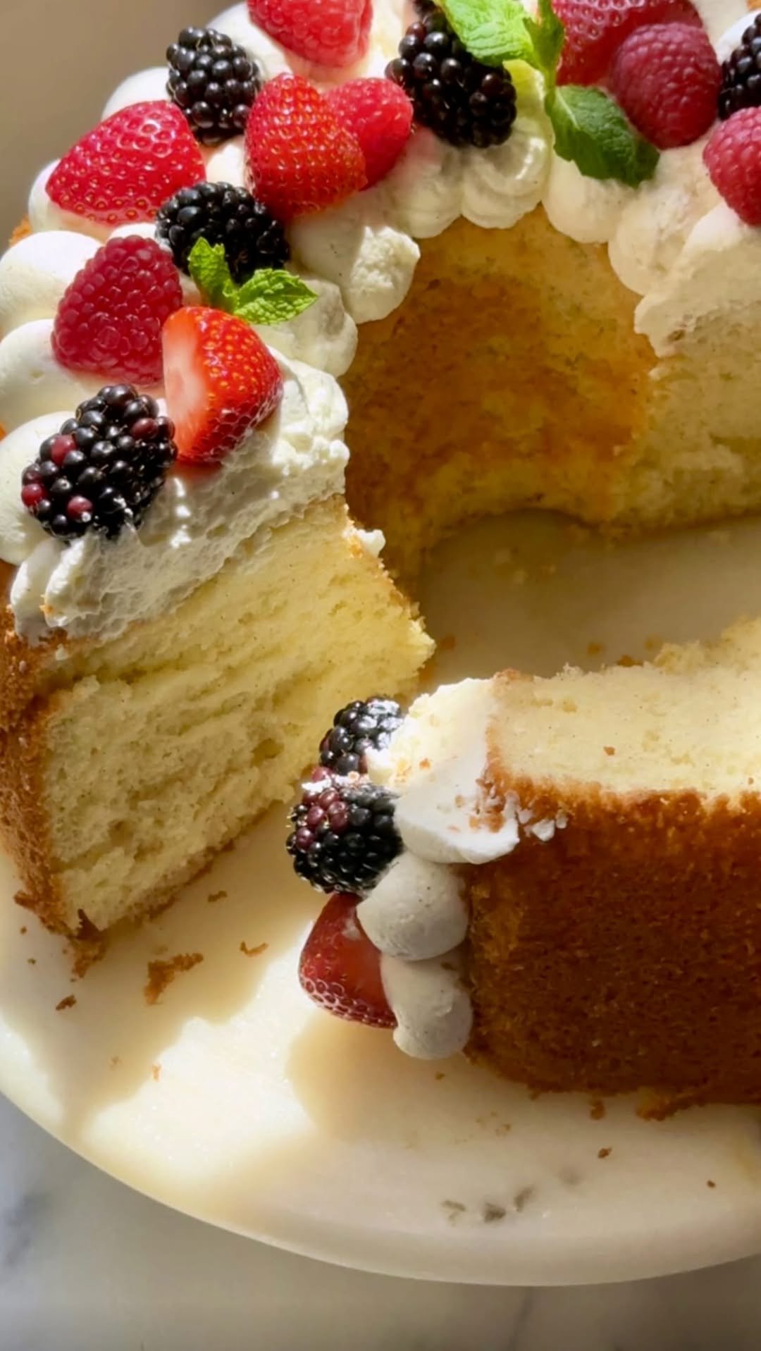 sallysbakeblog 게시물 이미지: Light as air, fluffy, moist, and surprisingly...