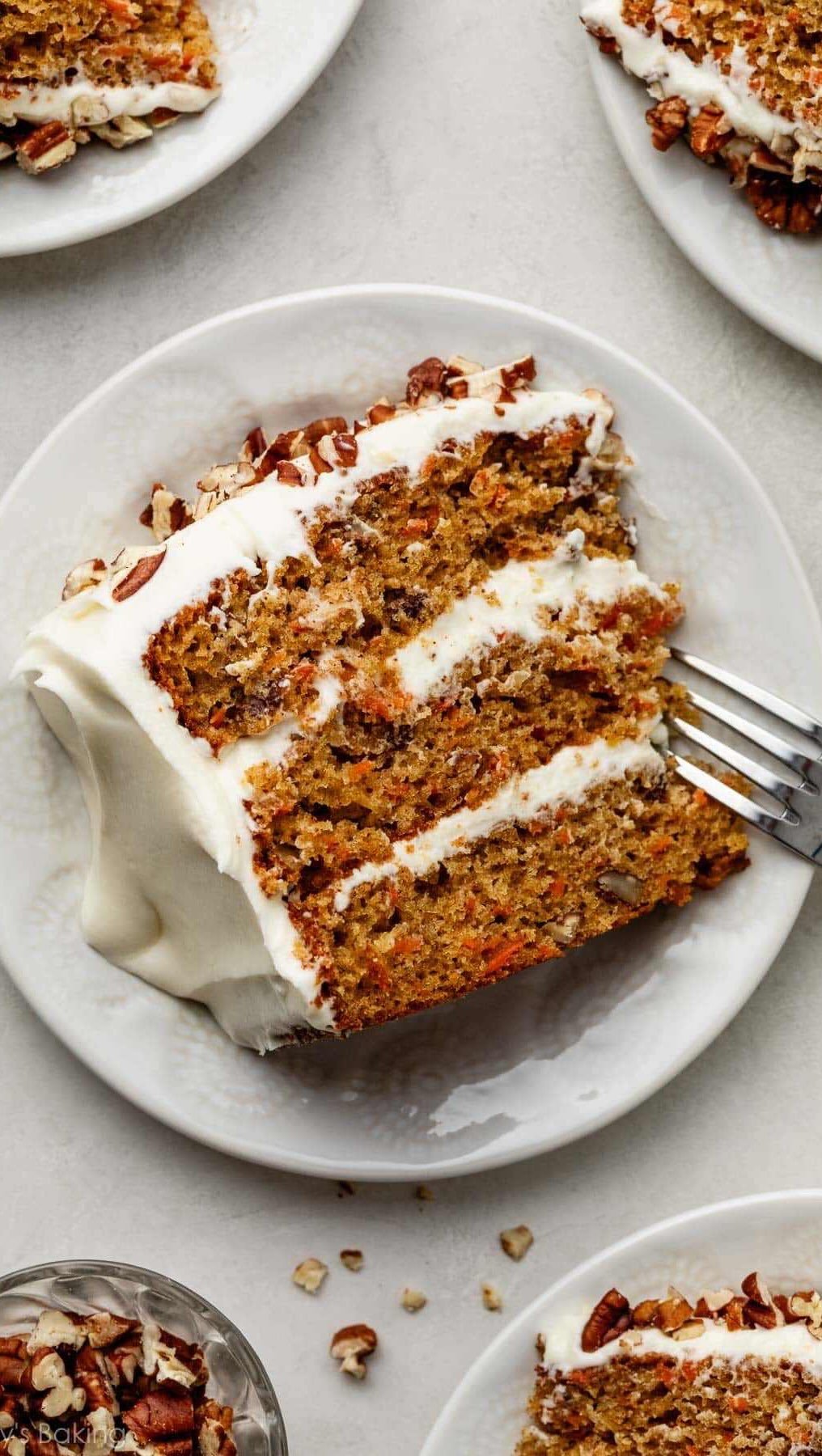 sallysbakeblog 게시물 이미지: The best carrot cake I’ve ever had. 🍰🏆🥕...