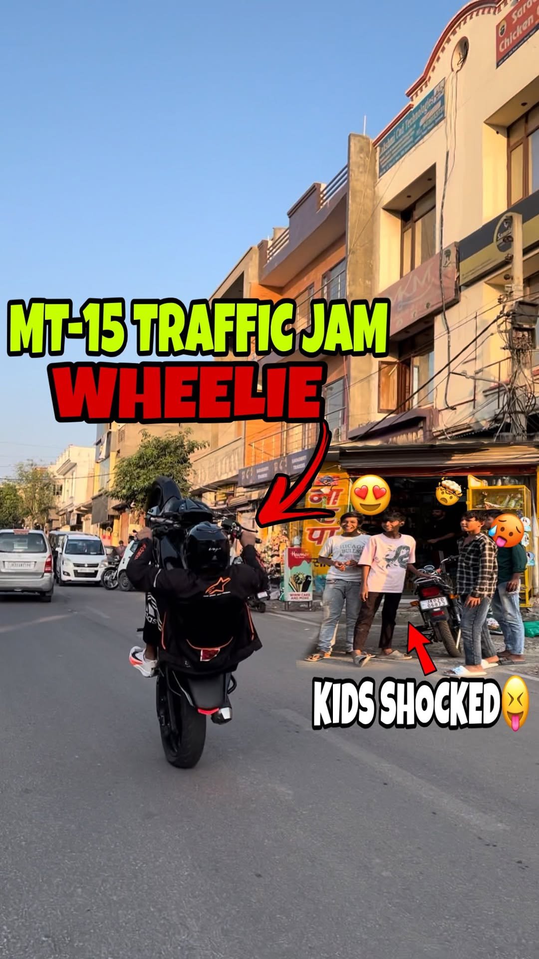 sam.stunts111 게시물 이미지: MT-15 COASTER⚡️ KIDS REACTIONS❤️