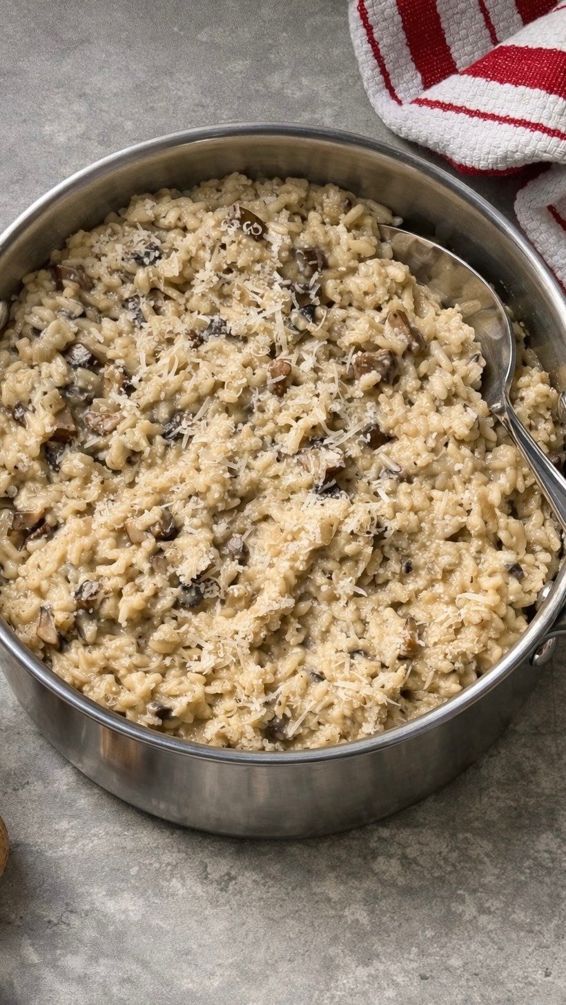 sammymontgoms 게시물 이미지: Easy Mushroom Risotto 🍄 slowly stirred with...