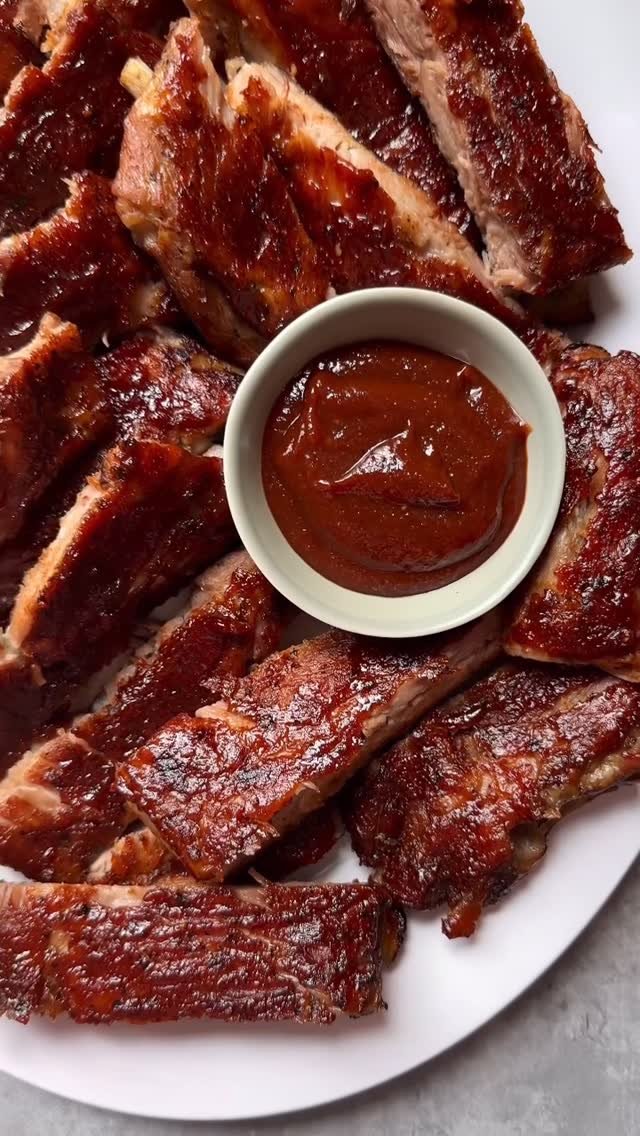 sammymontgoms 게시물 이미지: OVEN BAKED RIBS WITH HOMEMADE ESPRESSO BBQ...