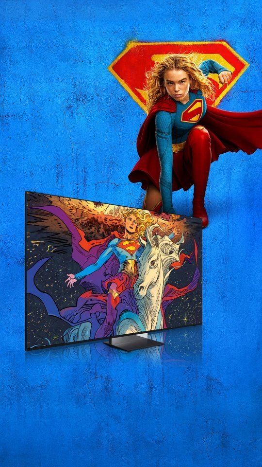 samsung 게시물 이미지: Discover the world of Supergirl on Samsung Art...