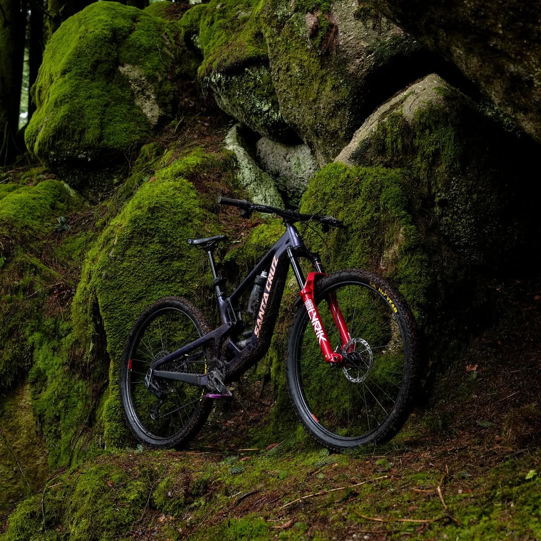 Photo by Santa Cruz Bicycles on February 12, 2026. May be an image of bicycle and text.