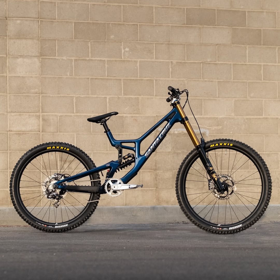 Photo by Santa Cruz Bicycles on February 11, 2026. May be an image of bicycle and text.