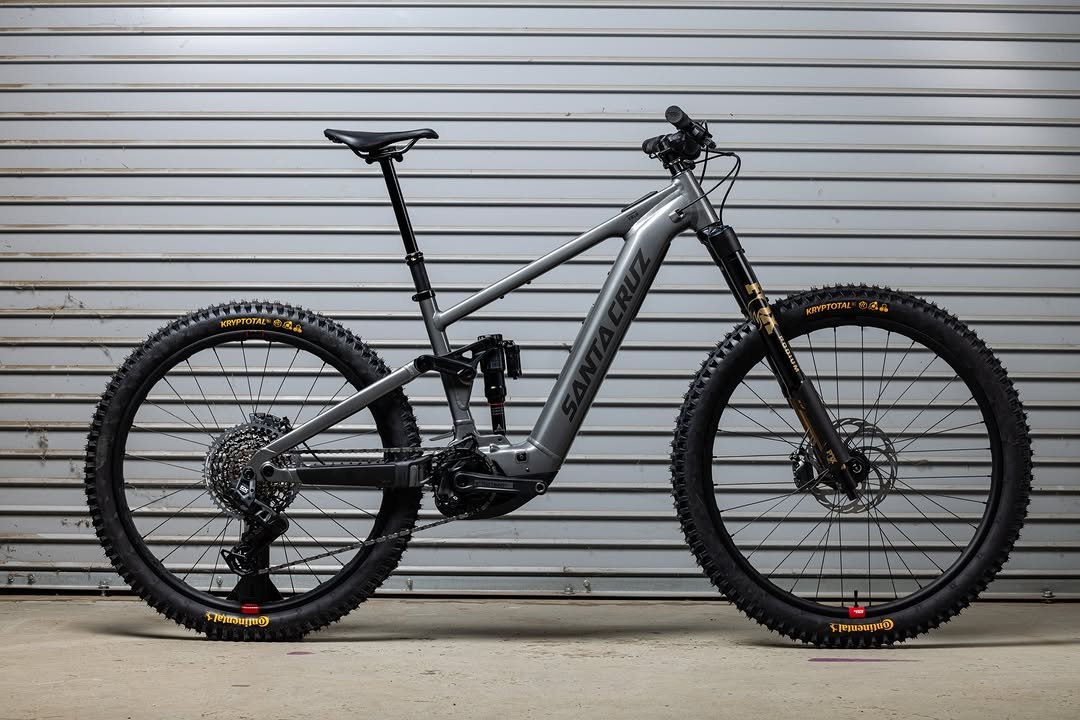 Photo shared by Santa Cruz Bicycles on February 20, 2026 tagging @jorgebrayley. May be an image of bicycle and text.