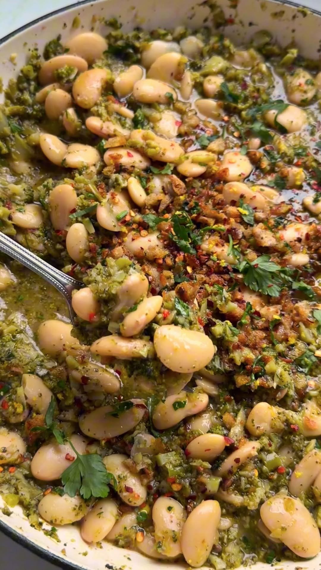 sarahdoig 게시물 이미지: CHILLI, LEMON & BROCCOLI BUTTER BEANS 🍋...