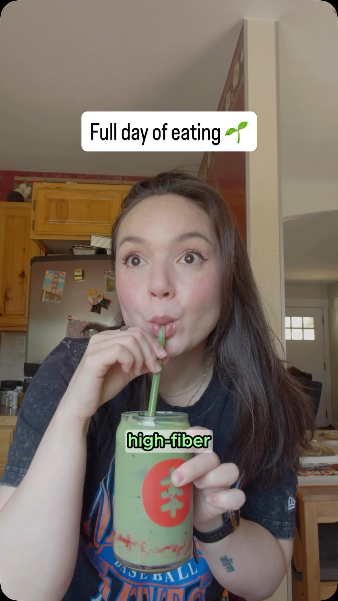 sarahsvegankitchen_ 게시물 이미지: High-protein and fiber full day of eating 🌱...