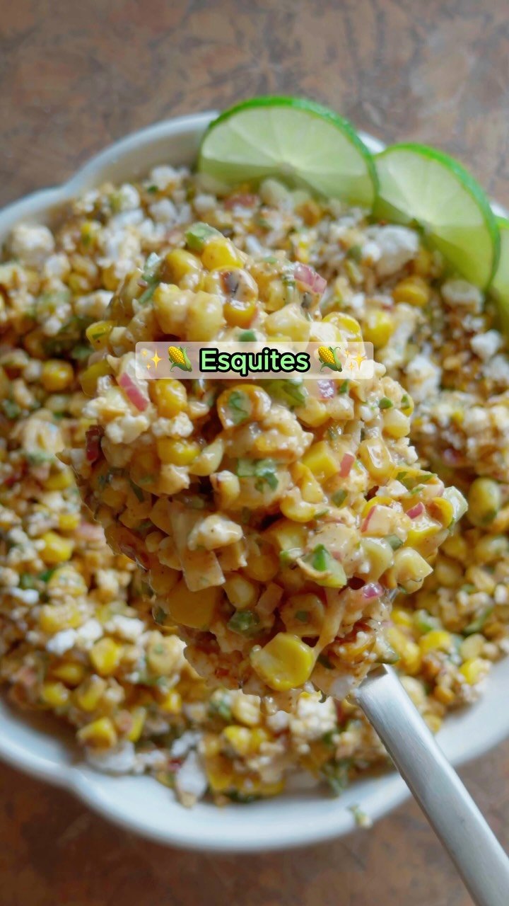 sarahsvegankitchen_ 게시물 이미지: Vegan Mexican Street Corn Salad 🌽 Comment...