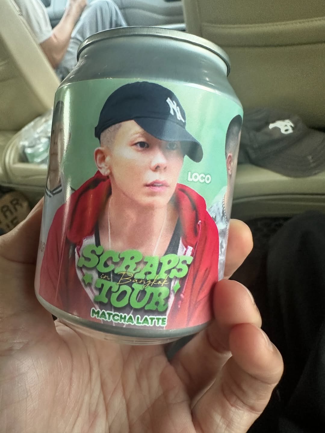 Photo shared by Loco | 로꼬 on October 13, 2025 tagging @scrapsbyloco. May be an image of juice and text that says 'LOCO ScBaPS Σανηα/ ാ inBangkak MATCHALATTE LATTE MATCHÁ'.