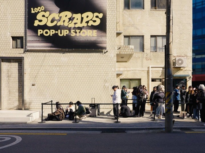 satgotloco 게시물 이미지: SCRAPS POP-UP in SEOUL 🇰🇷