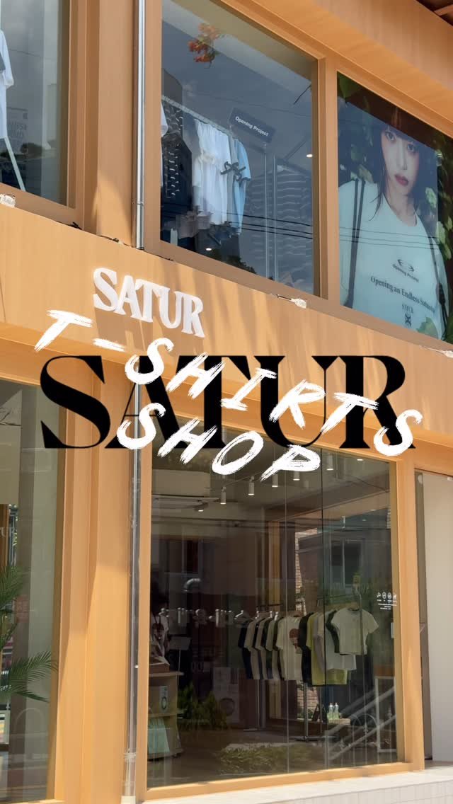 satur_house 게시물 이미지: Endless Saturday, The T-shirts Shop
Come join...