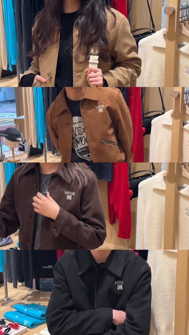 satur_house 게시물 이미지: -Teo Faux Suede Short Jacket-
You can meet at...
