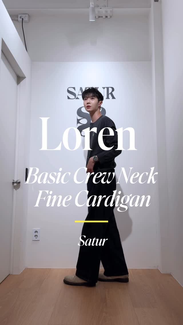satur_house 게시물 이미지: -Loren Basic Crew Neck Fine Cardigan-
What’s...