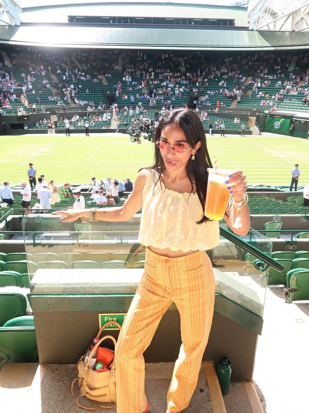 savannahsachdev 게시물 이미지: WIMBY BABY 🎾🤪👟 the dayumm the Catalina wine...