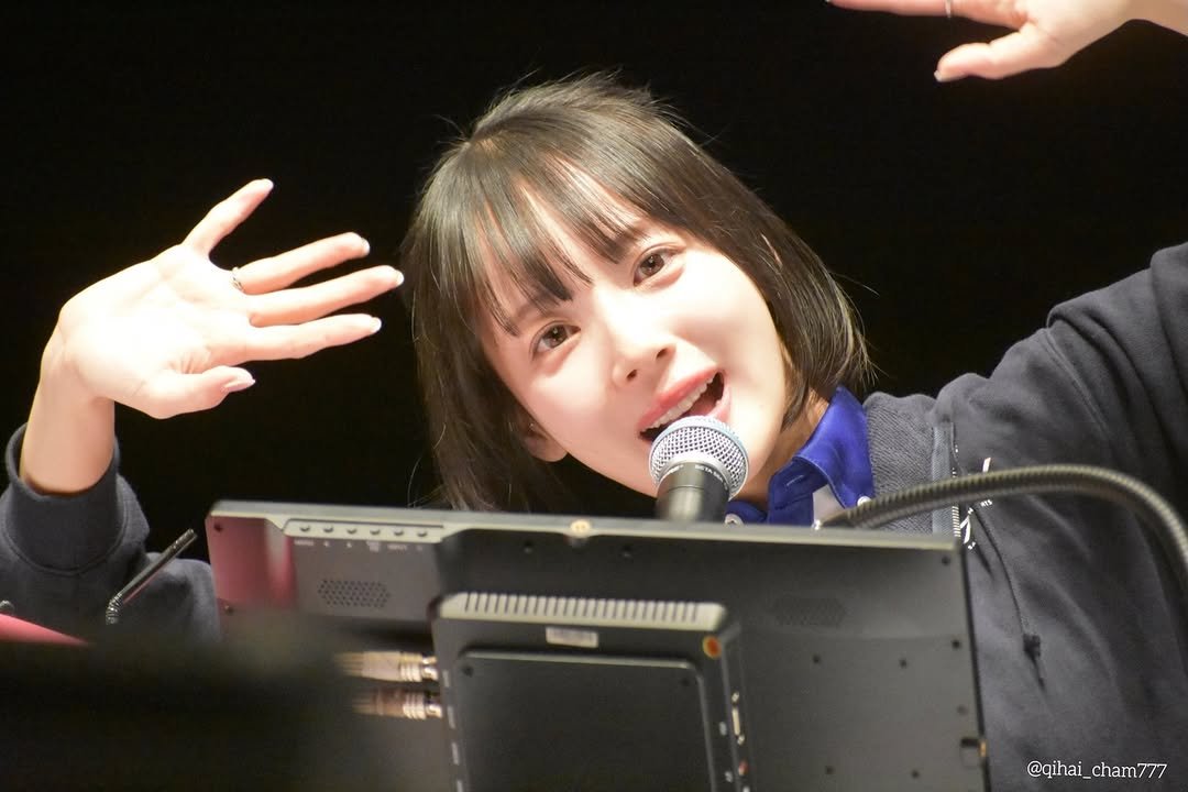 Photo by 岡田紗佳 on February 20, 2026. May be an image of concert and text.