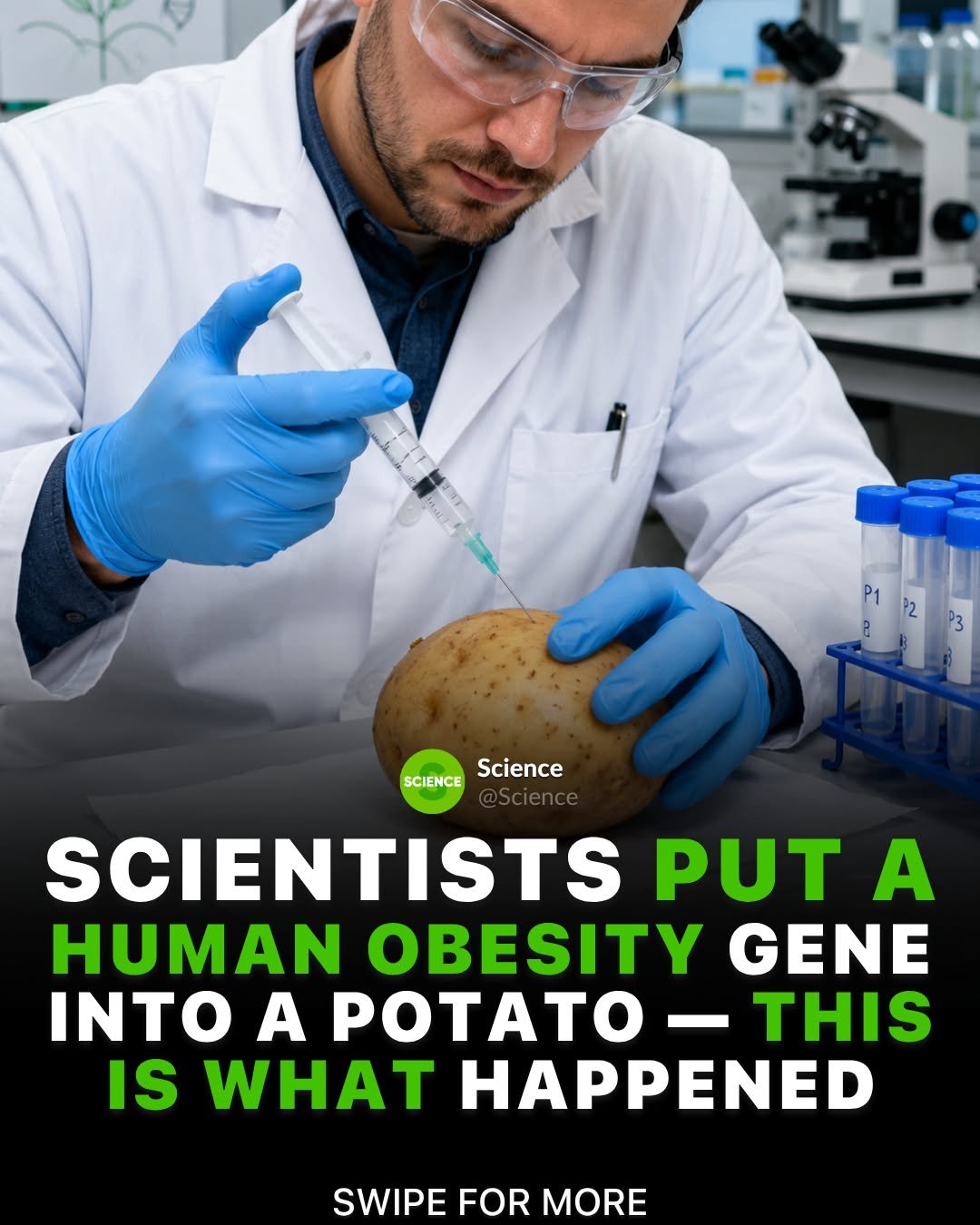 science 게시물 이미지: Scientists took the human gene most strongly...