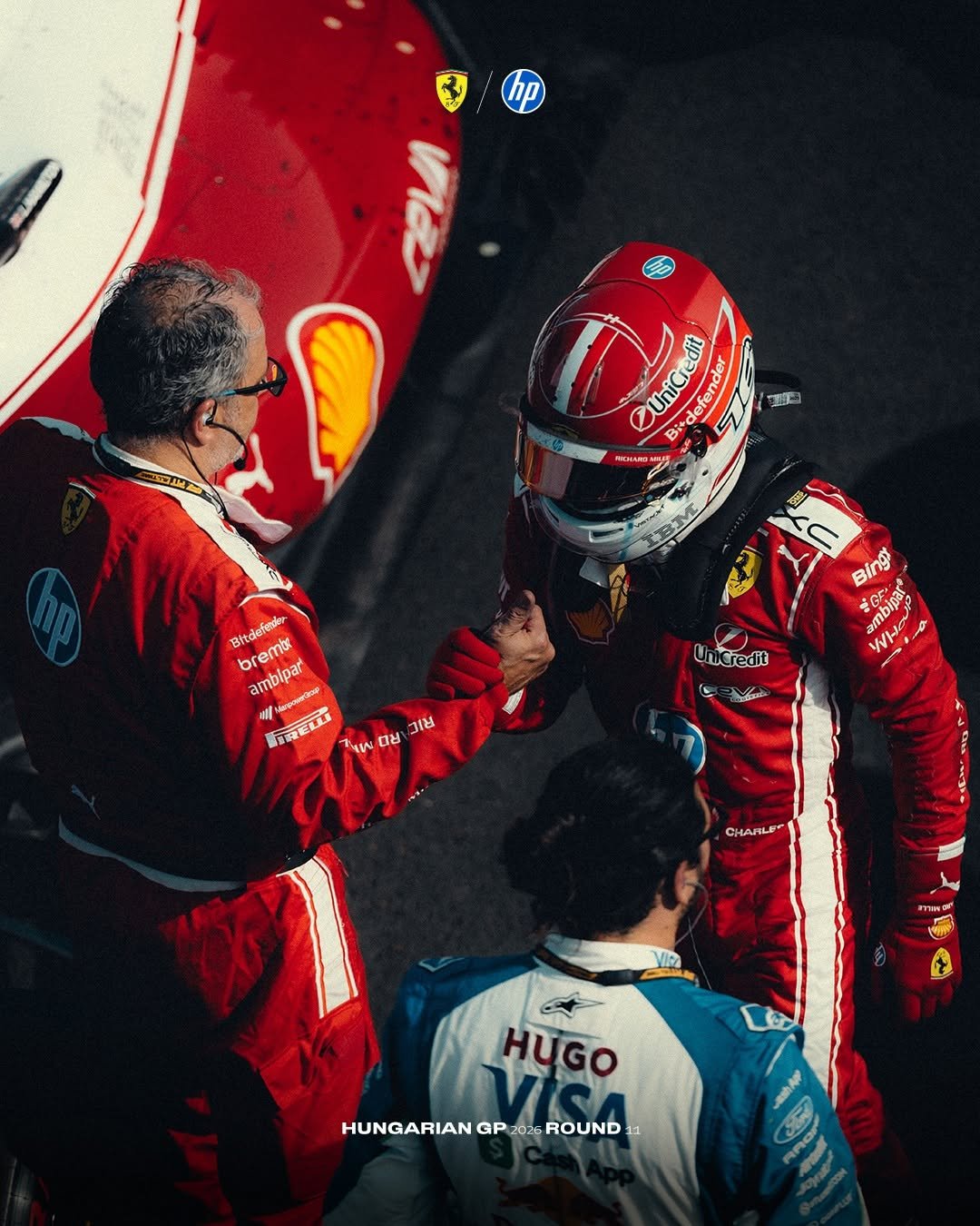 scuderiaferrari 게시물 이미지: Last time we will see this in a while 👋❤️