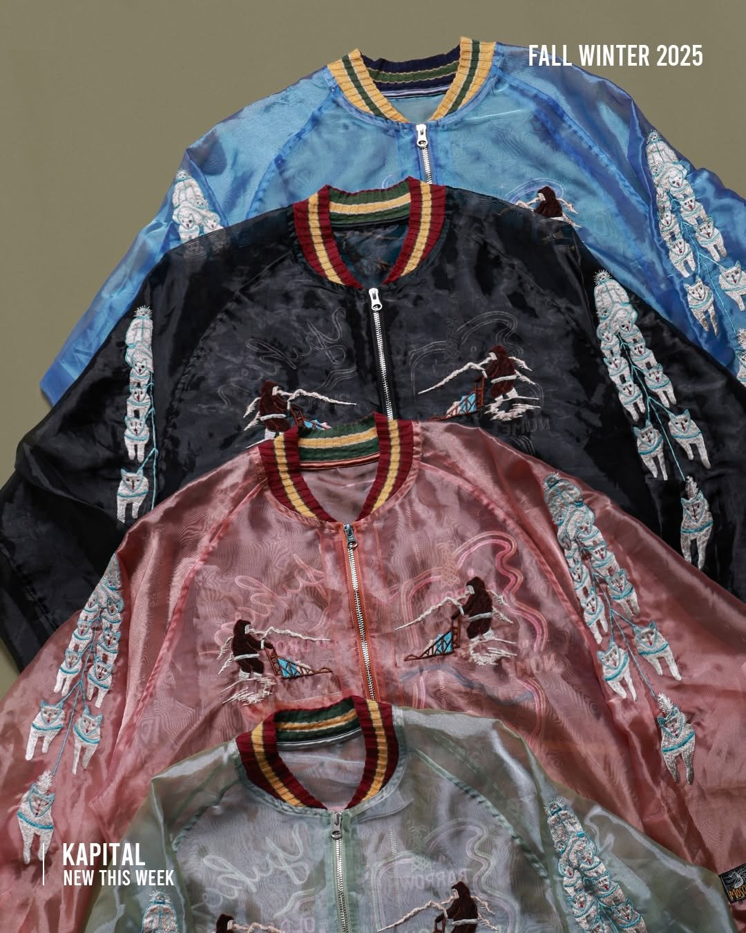 Photo shared by 𝗦𝗖𝗨𝗟𝗣𝗦𝗧𝗢𝗥𝗘 on November 20, 2025 tagging @kapitalglobal. May be an image of flight jacket, parka and text.