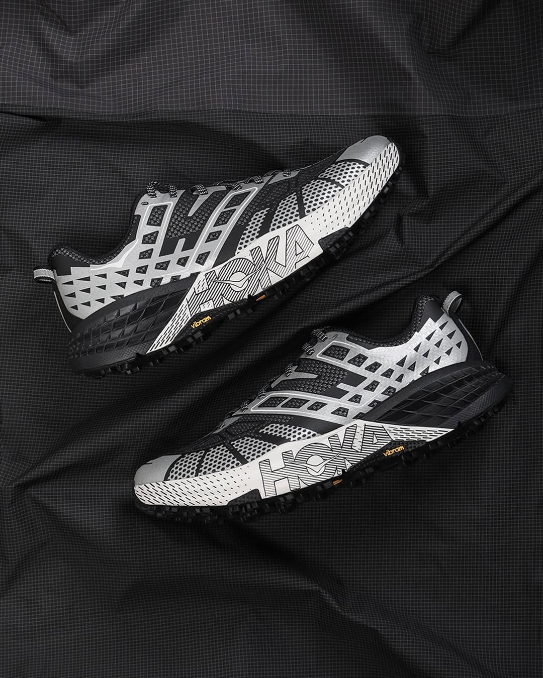 Photo shared by 𝗦𝗖𝗨𝗟𝗣𝗦𝗧𝗢𝗥𝗘 on January 11, 2026 tagging @hoka. May be an image of cleats, sneakers, sports equipment, boots, toecap shoes and text.