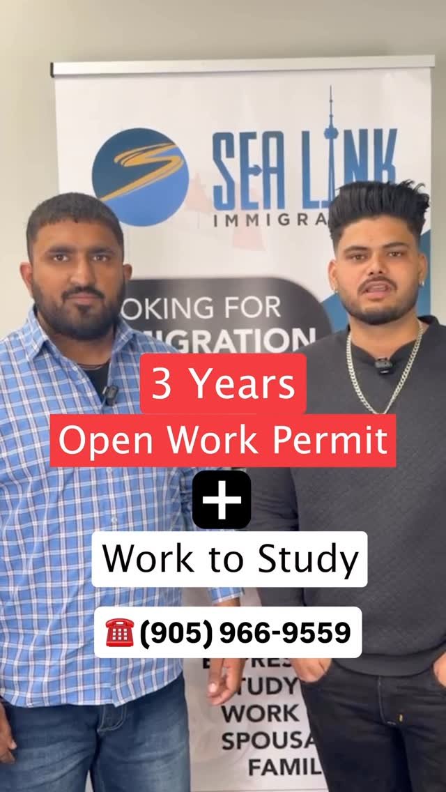 sealinkimmigration 게시물 이미지: Work Permit Extension and Work to Study...