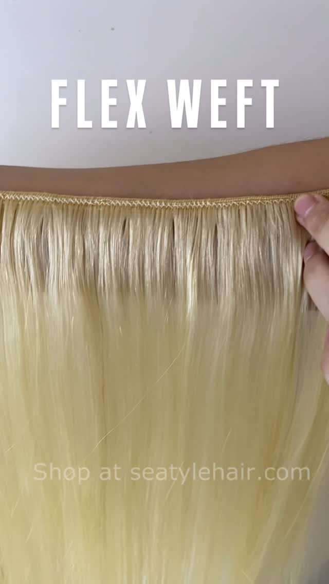 seatylextensions 게시물 이미지: Flex Weft

1. 30% thinner than machine...