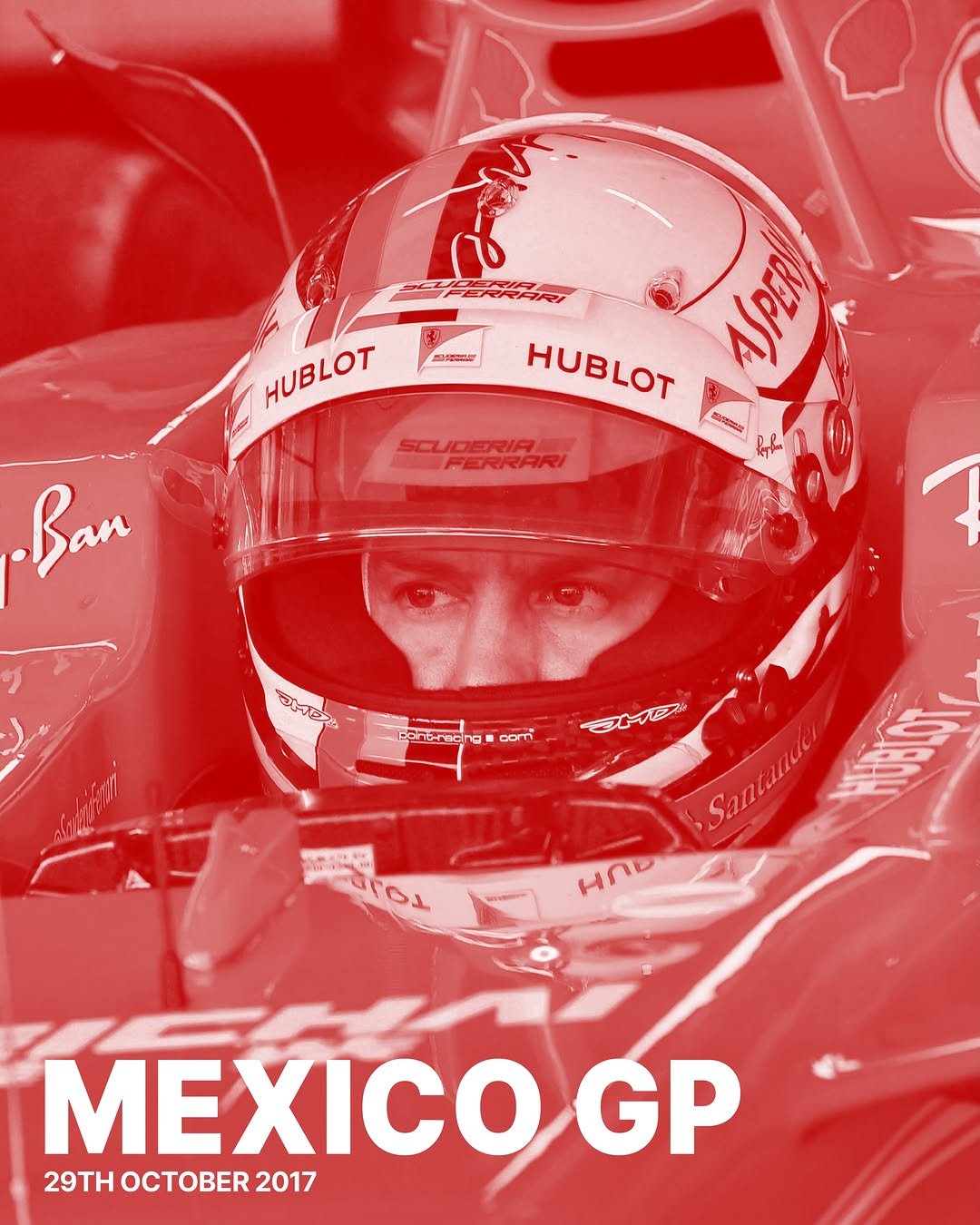 sebastianvettel 게시물 이미지: Mexico GP (18th Race): 4th place (Autódromo...