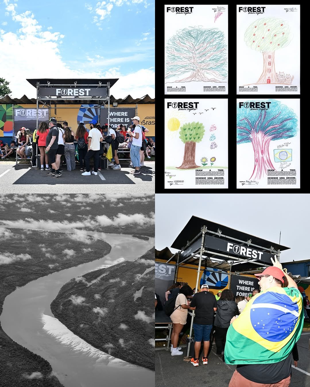 Photo by Sebastian Vettel on November 14, 2025. May be an image of banner, park and text.