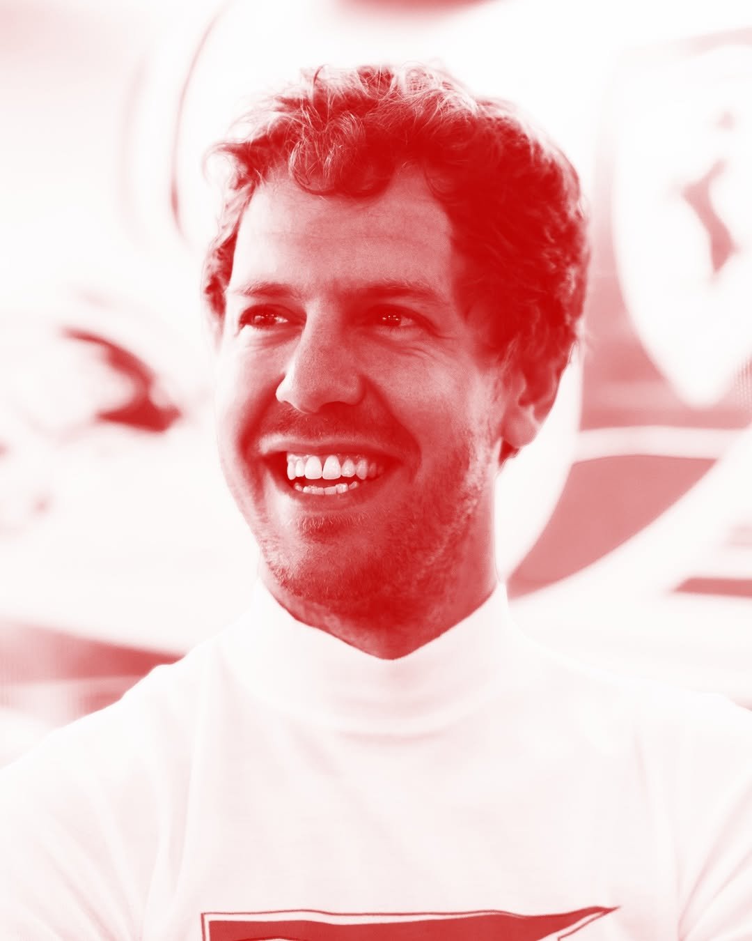Photo by Sebastian Vettel on January 19, 2026. May be an image of racing vehicles, race car and text.