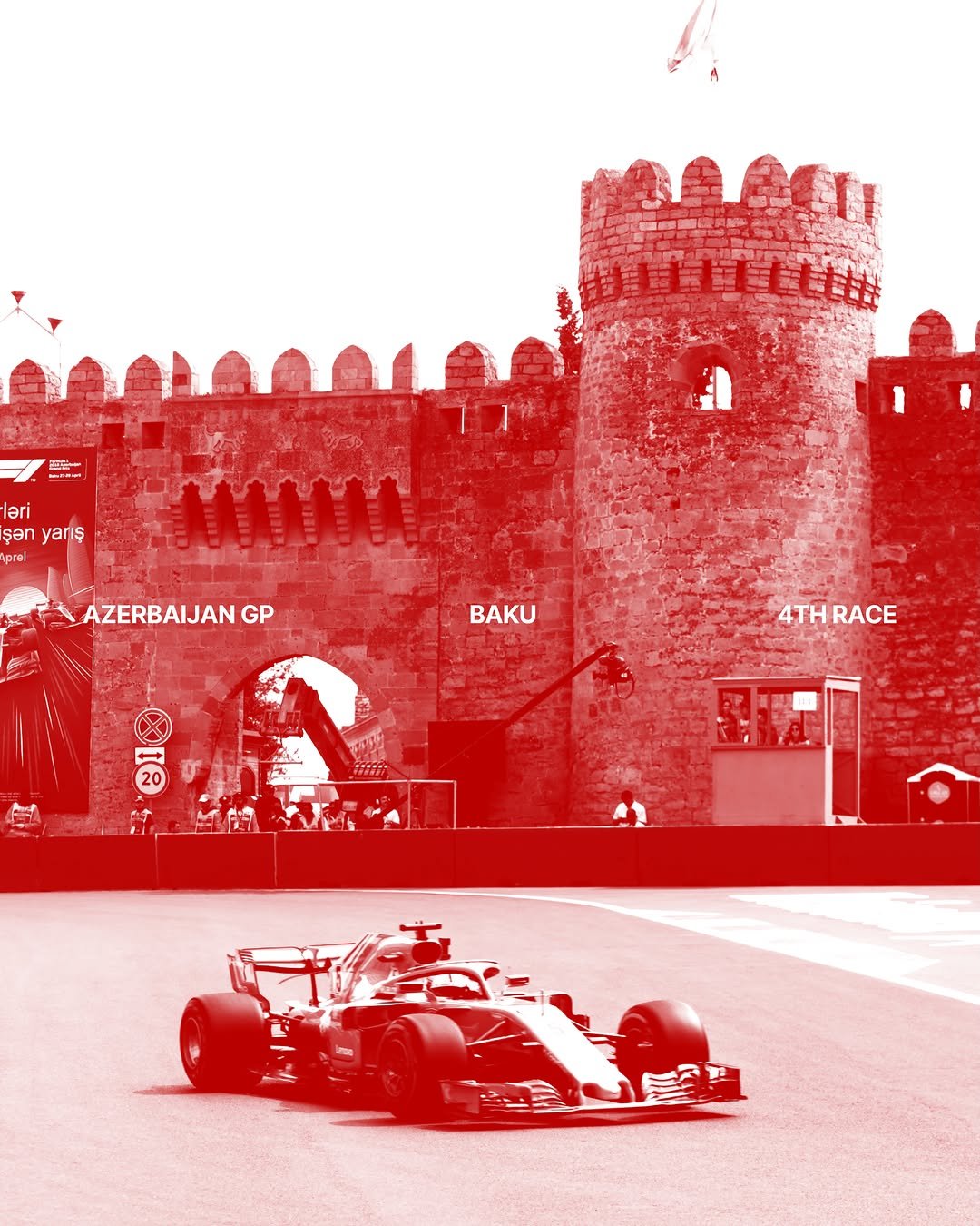 sebastianvettel 게시물 이미지: Azerbaijan GP (4th Race): 4th place (Baku City...